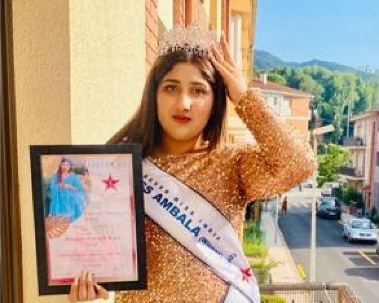 Miss India 2022 Amanjit Singh Kaur state winner from Haryana