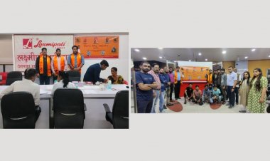 विश्व हिन्दु महासंघ गुजरात के अध्यक्ष श्री नवीन कुमठ द्वारा सूरत की अग्रणि छह कंपनियों में भव्य स्वास्थ्य जाँच शिविर का आयोजन